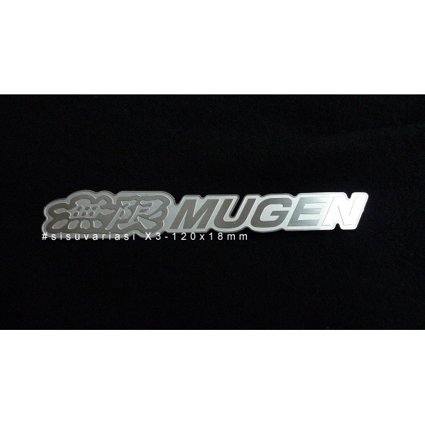 Sticker Stainless Tipis Mugen 1