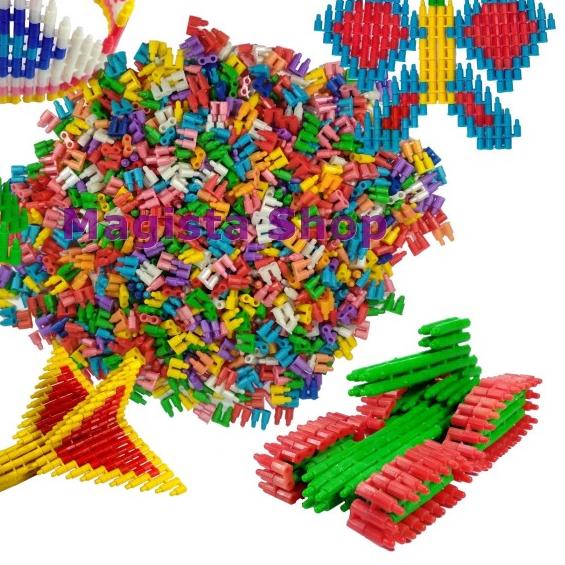 ♩ 1,000 pcs Roket mini / Mini set mainan jadul ➮
