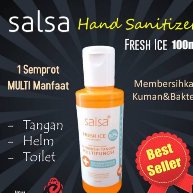 Hand sanitizer salsa