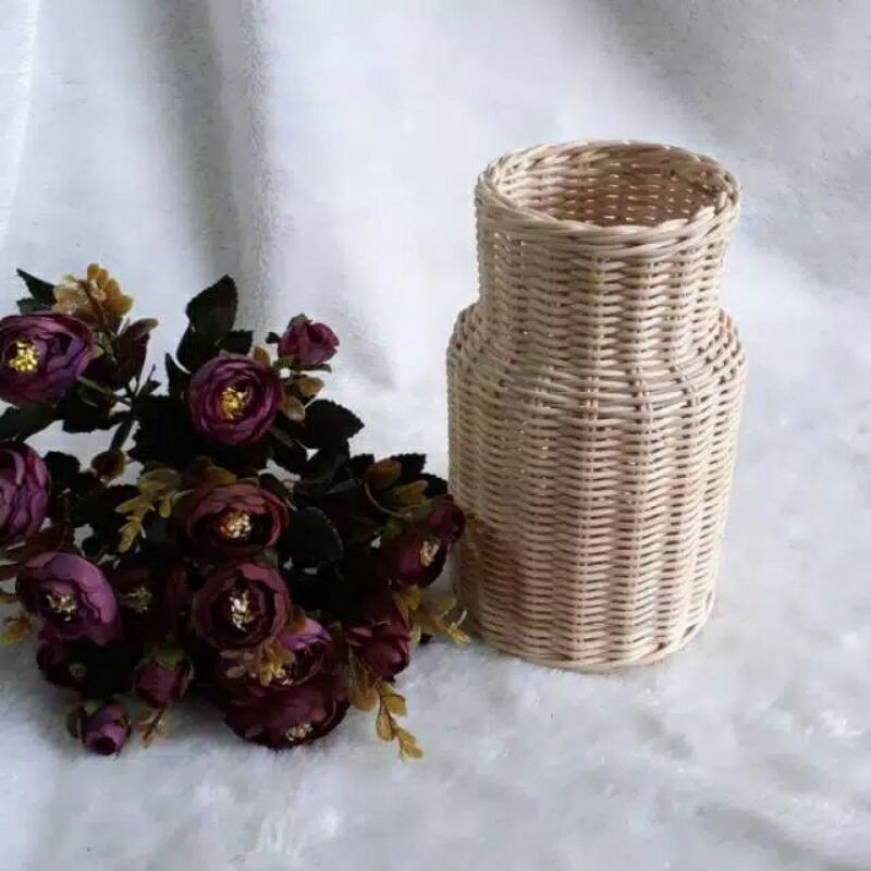 pot rotan botol susu