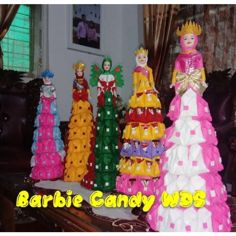 BonekaBarbiecandy,wadahpermen