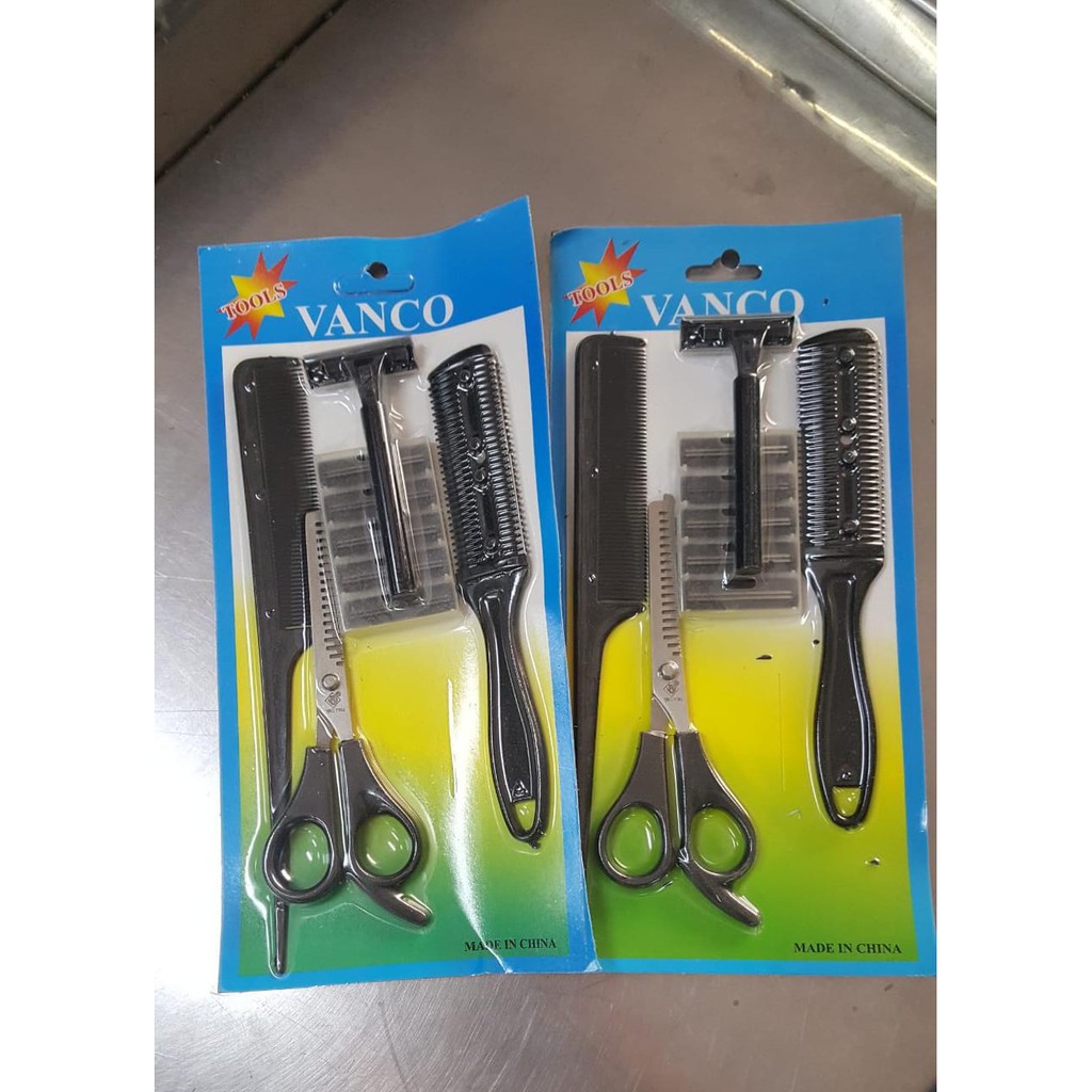 GUNTING RAMBUT SET VANCO GRS 1860