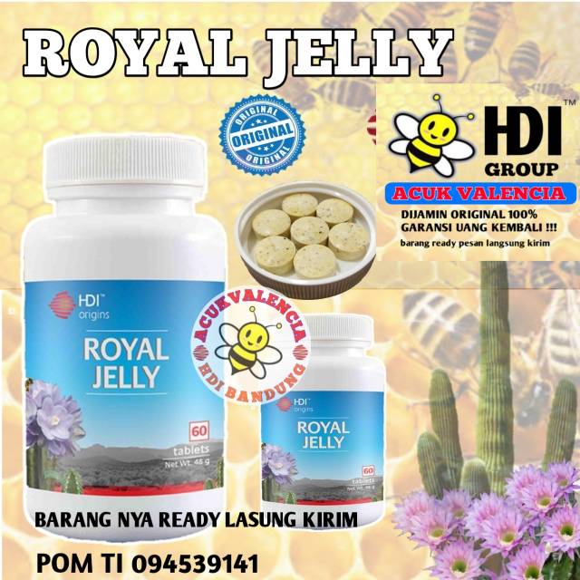 HDI ROYAL JELLY 100% ORIGINAL
