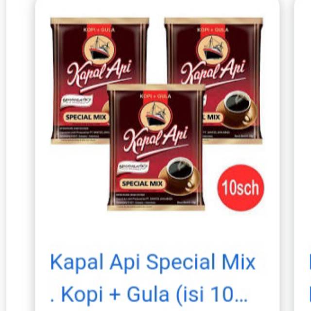 Kapal api special mix