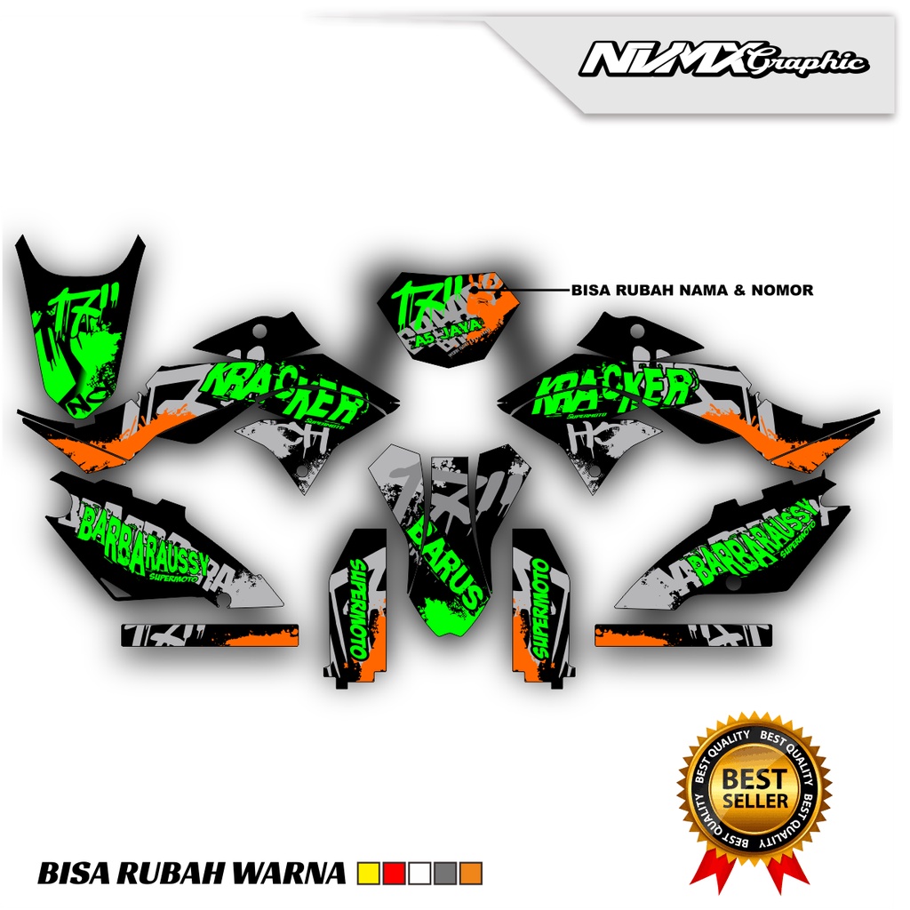 DECAL DTRACKER CUSTOM DESIGN