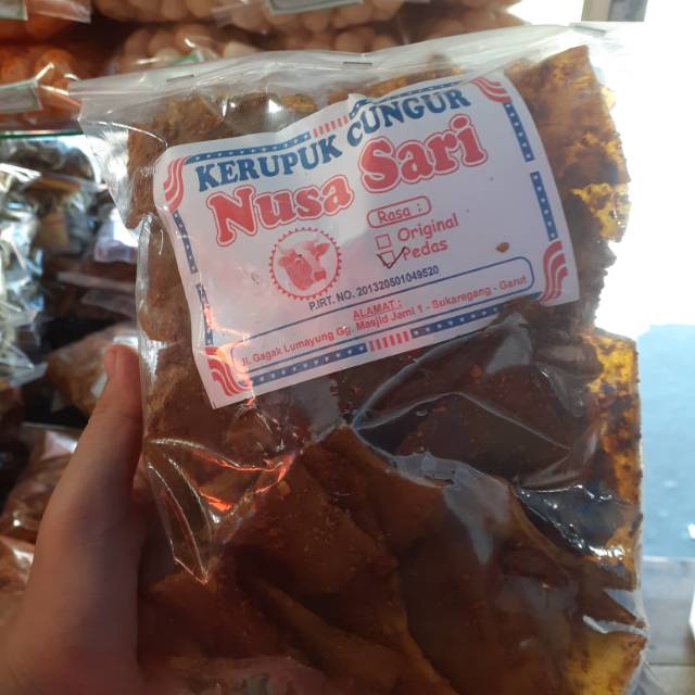 kerupuk cungur