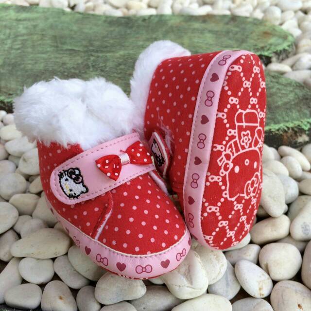 PW Boots Hello Kitty Red