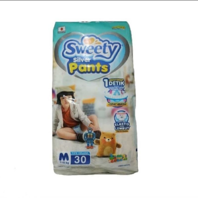 sweety silver ukuran M