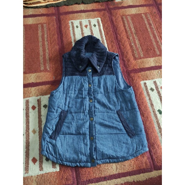 jaket vest dacron ropper second