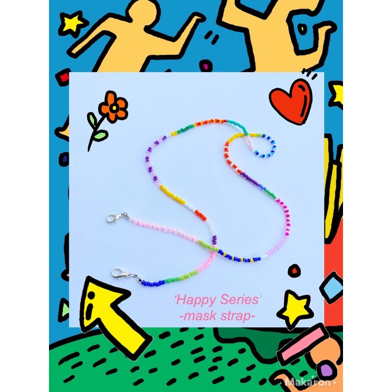 Mask Strap Happy Series