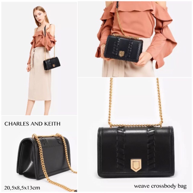 Charles&keith Weave Crossbody