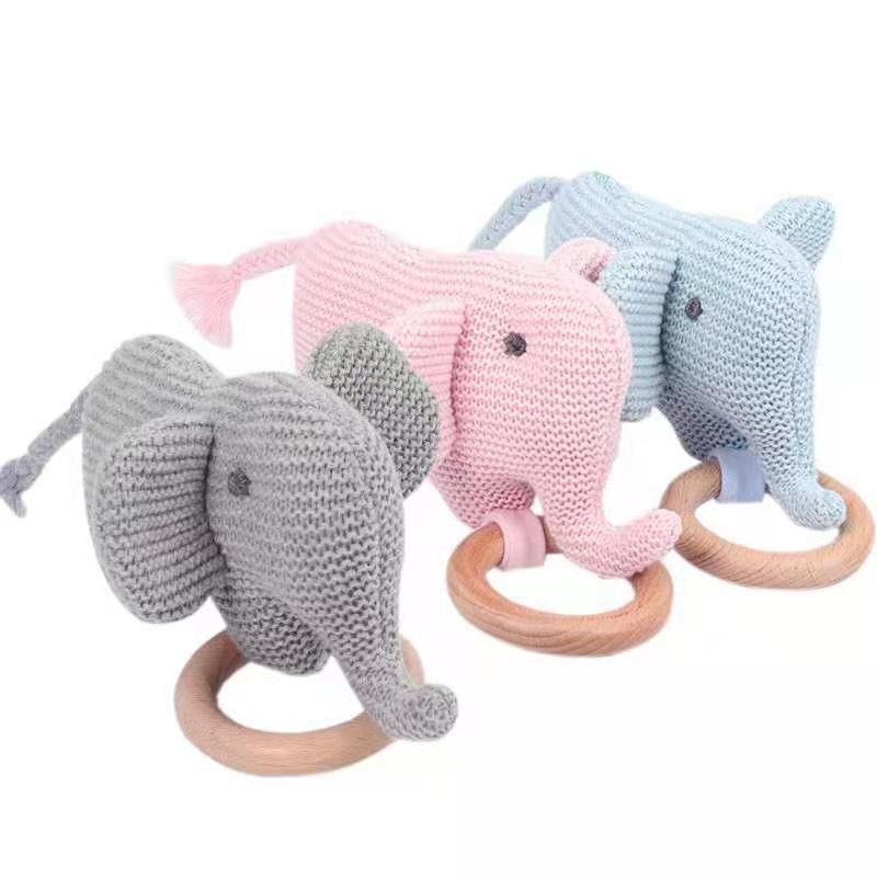 Elephant Knitted Toy