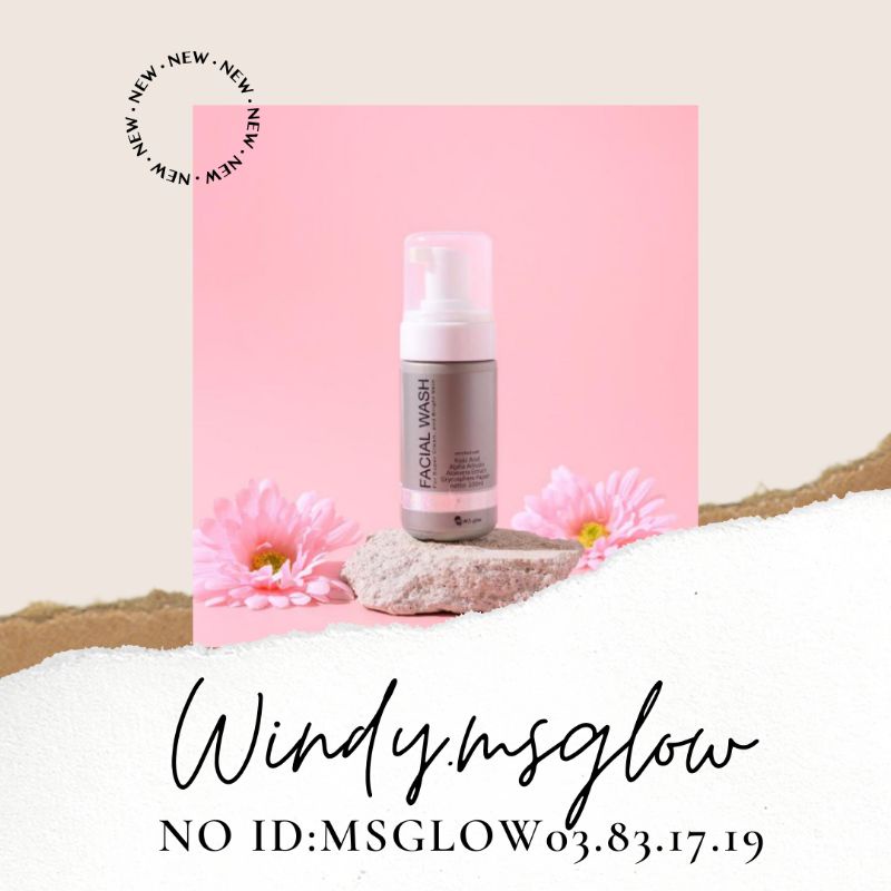 facial wash ms glow
