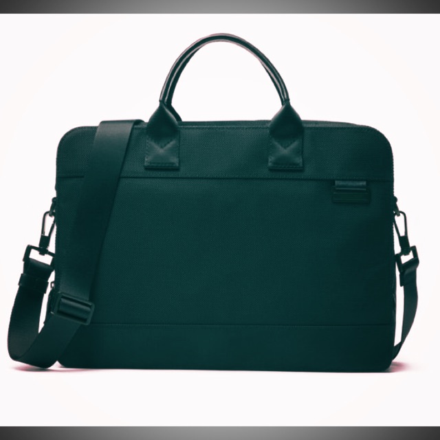 Michael Kors Travis Large Nylon Briefcase Navy Authentic