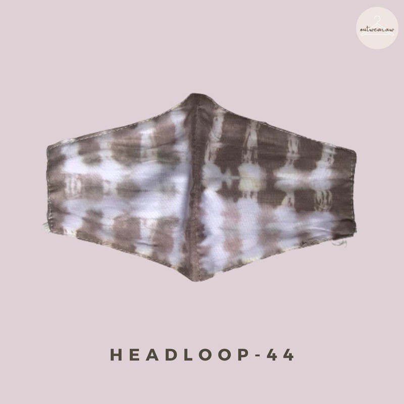 masker tie dye - COCOA