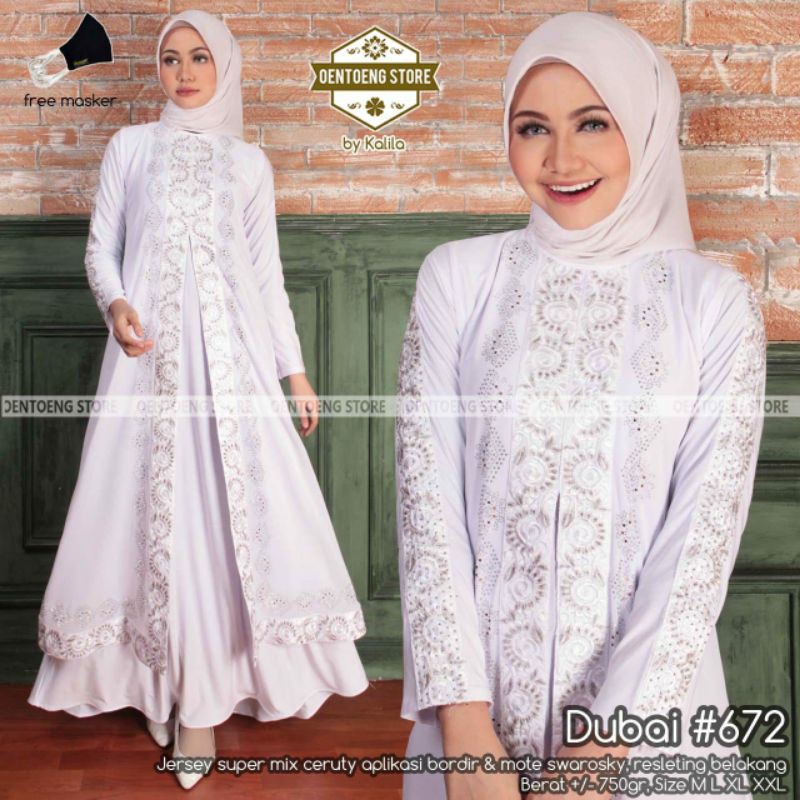Dubai 672 White by.Oentoeng Store