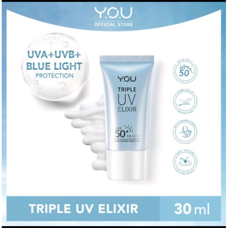 Y.O.U Triple UV Elixir SPF 50+ PA++++