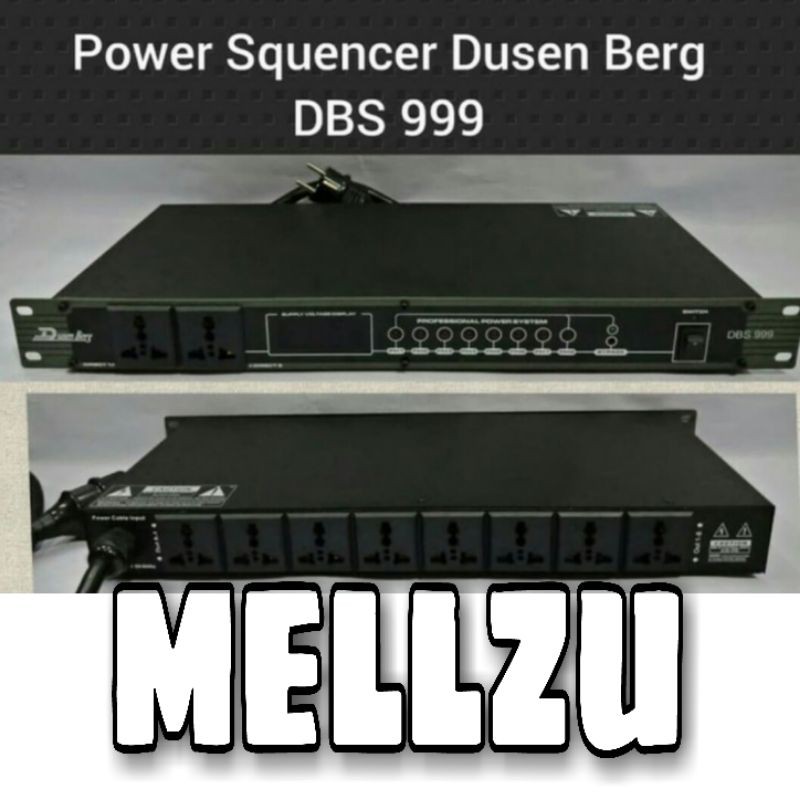 Power Sequencer Controller Dusenberg DBS 999 Original<br/>8 channel