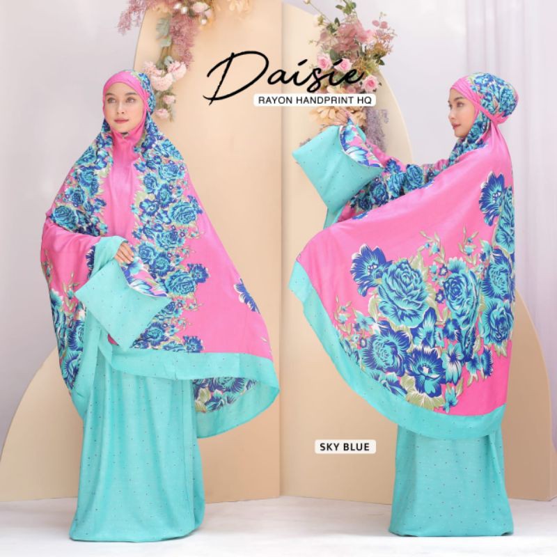 Mukena bunga warna bisa COD