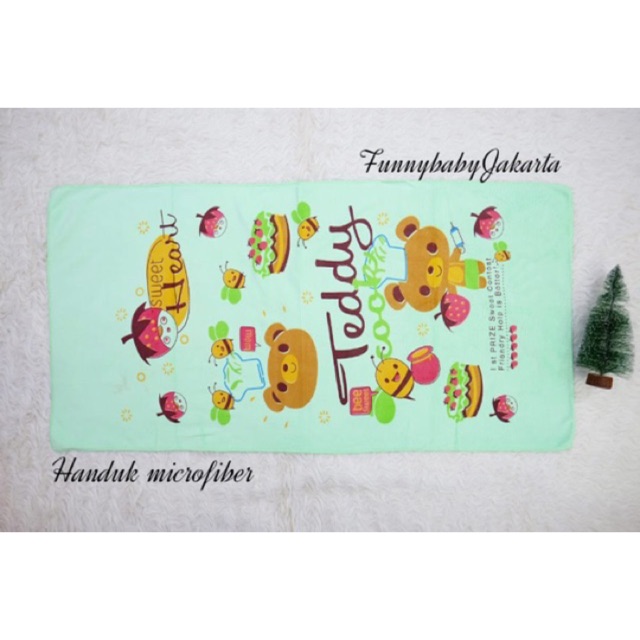 Handuk mandi bayi microfiber