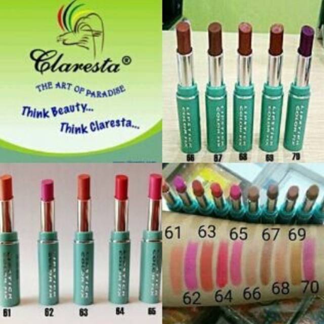 Claresta Lipstick Colorfix