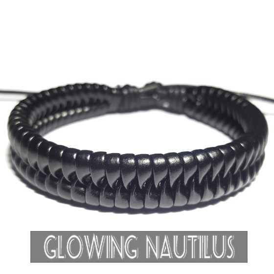 Gelang Kulit Anyam Modis