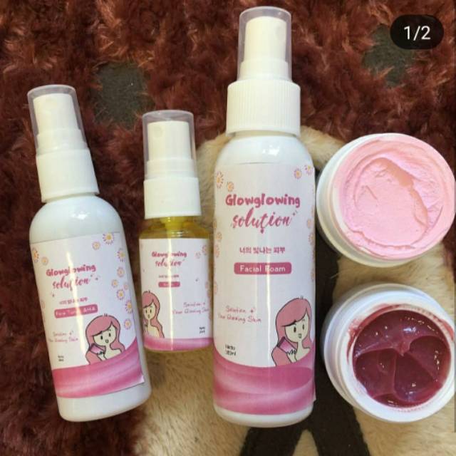 Glow glowing solution