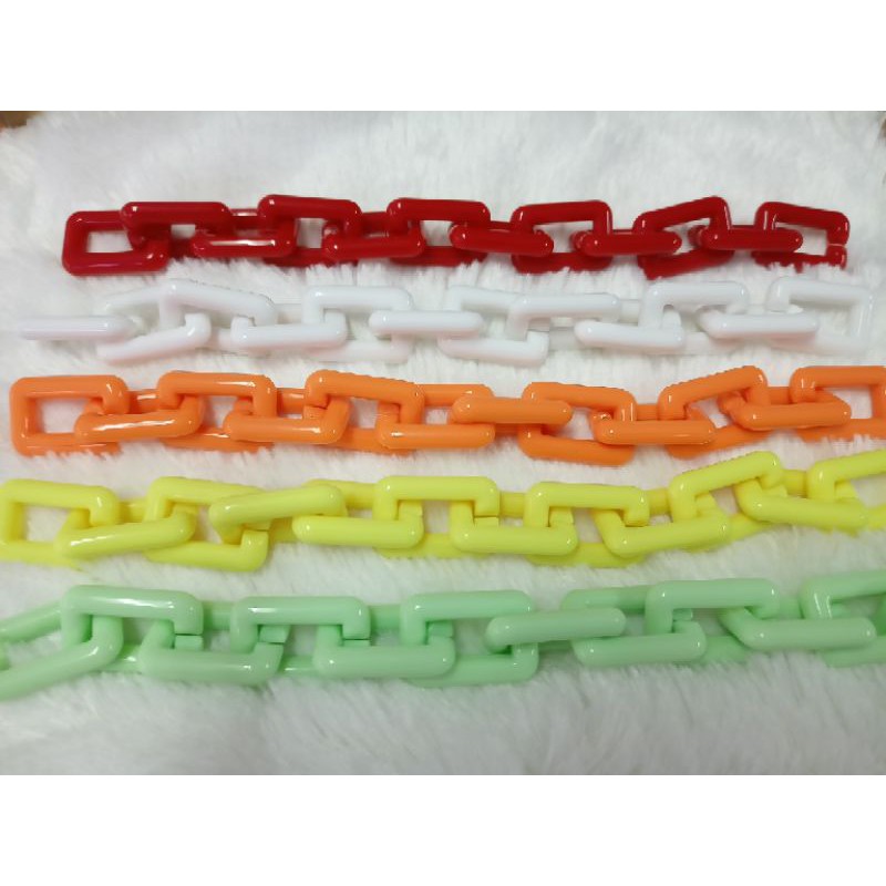 Rantai Acrylic Persegi