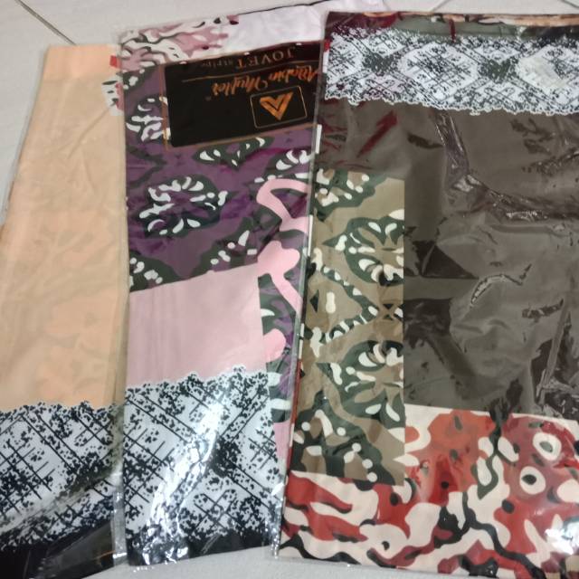 Jilbab segiempat polycotton