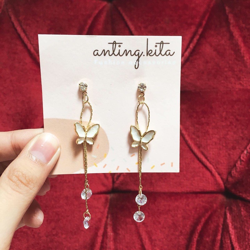 Anting Juntai Bunga Circle