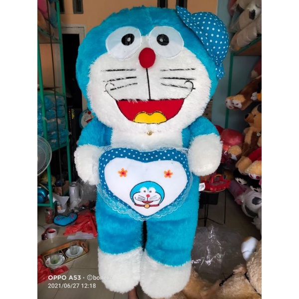 BONEKA DORAEMON TOPI LOVE 1METER