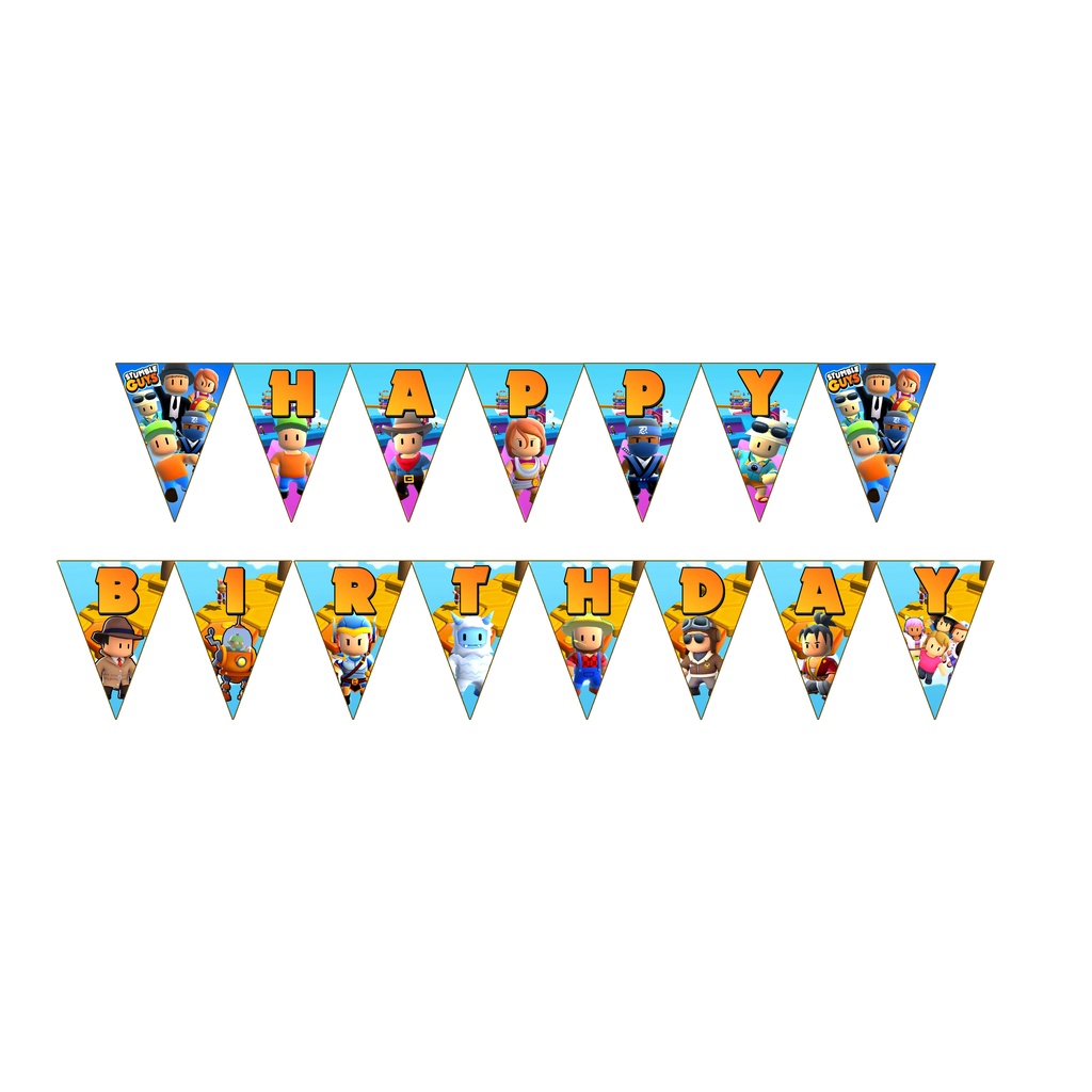 Bunting Flag Stumble Guys