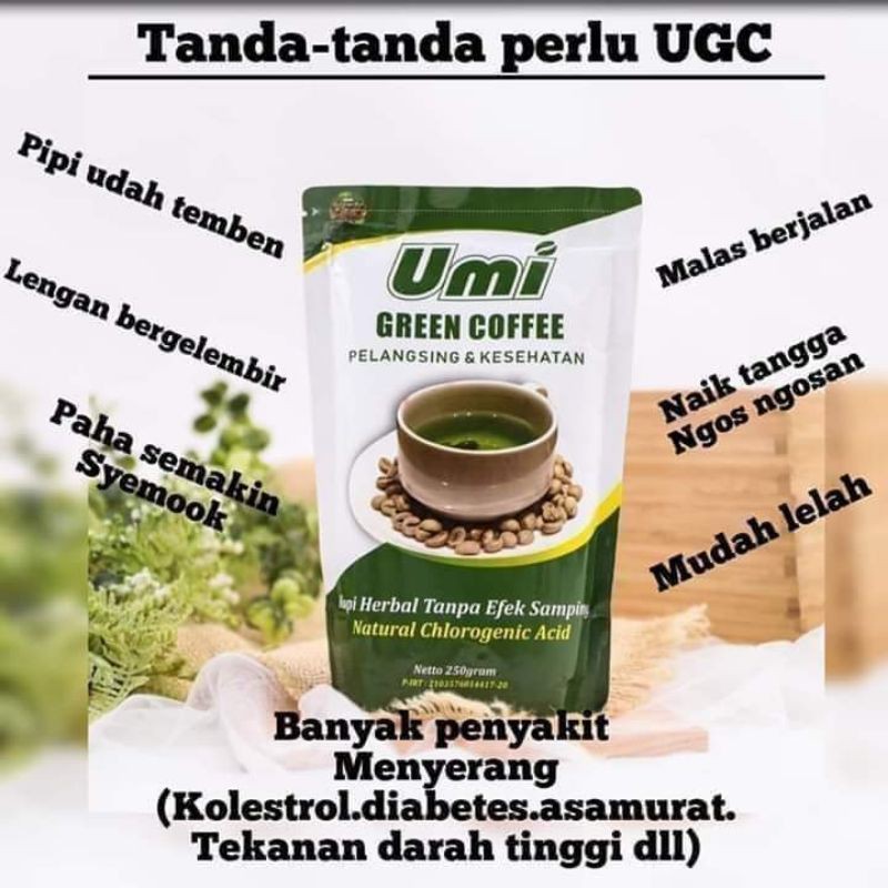 2bungkusUmiGreenCoffee100%ORIGINAL