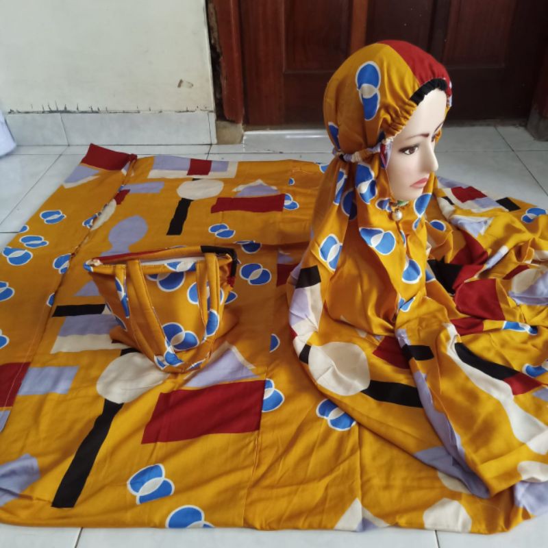 mukena lajuran