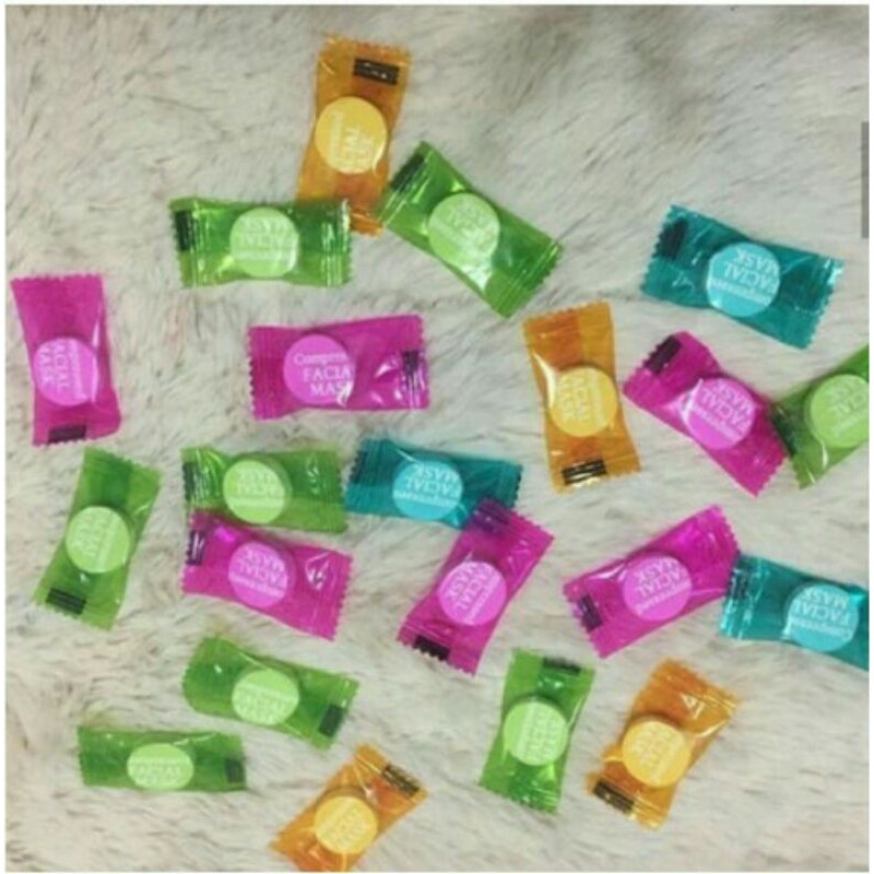 Compressed Mask/Masker Permen/Face Mask Compressed