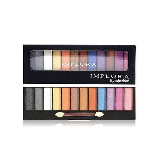 Implora 7669B eyeshadow 12 colour kotak