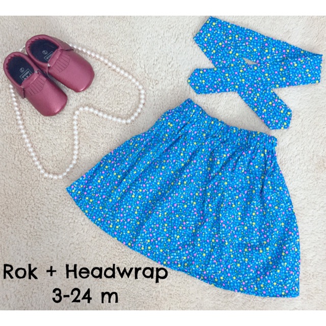 Rok baby + headwrap