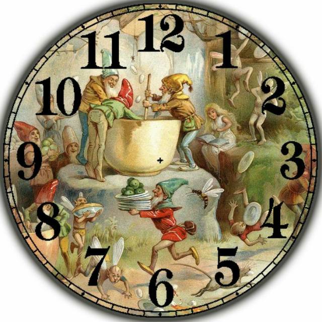 Jam Dinding Lukisan Unik