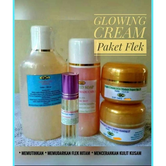 Paket Flek Glowing Cream