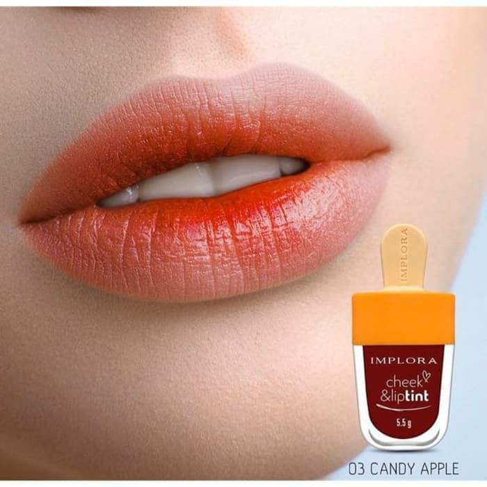 (03) Implora cheek and liptint liptint implora 03 candy apple