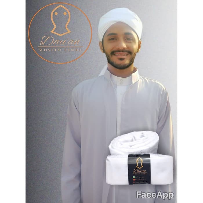 ⭐⭐⭐⭐⭐ Imamah / Sorban 3,5METER Diskon