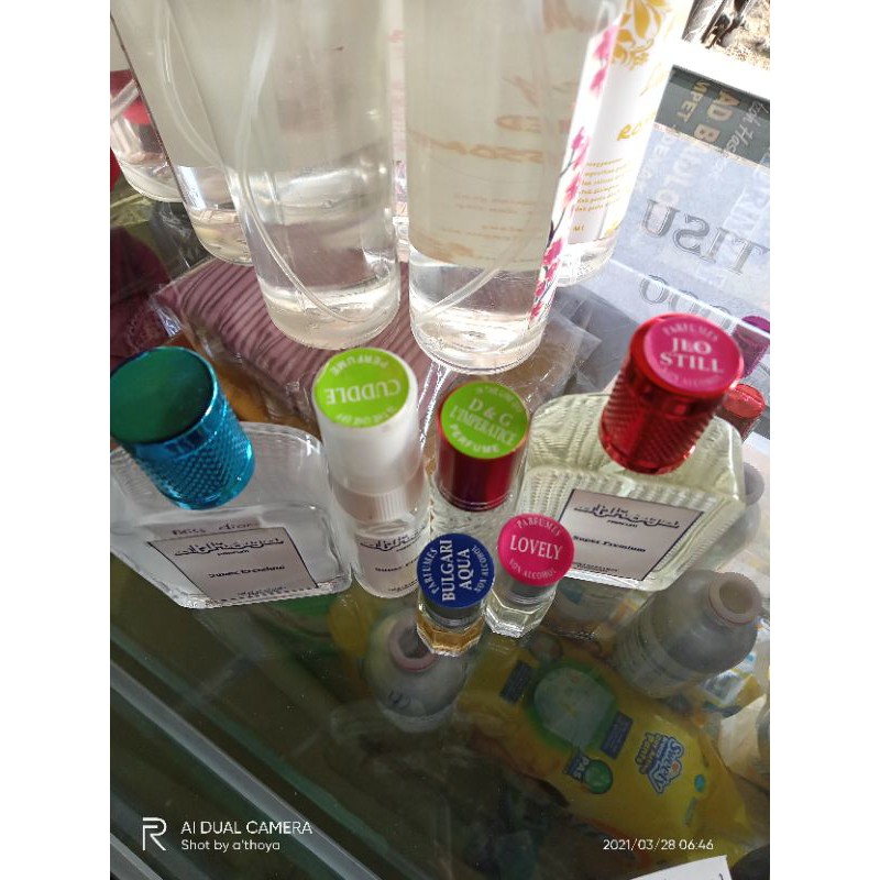 parfum orderan customer cantik