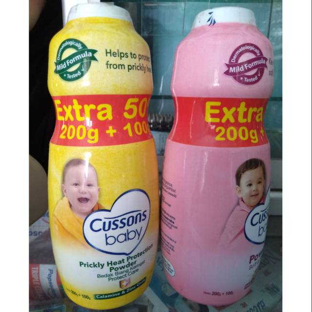 Bedak cussons 200g+100g