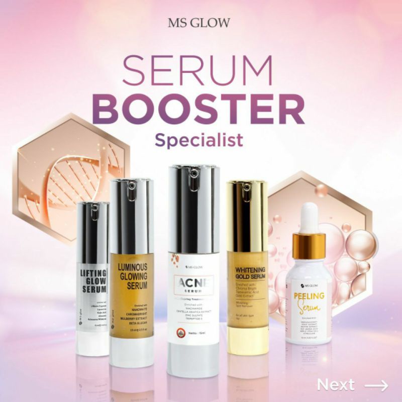 Ms glow serum original bpom