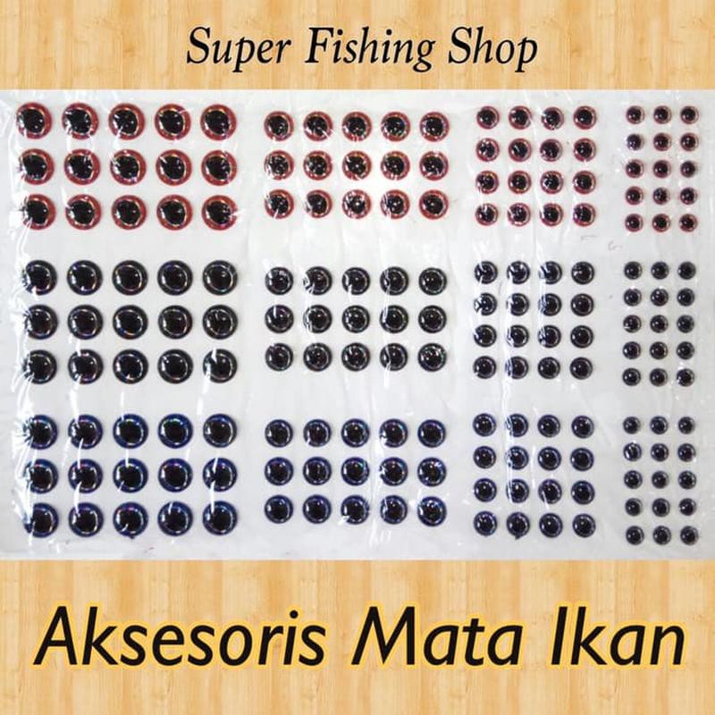 Aksesoris Mata Ikan 3D