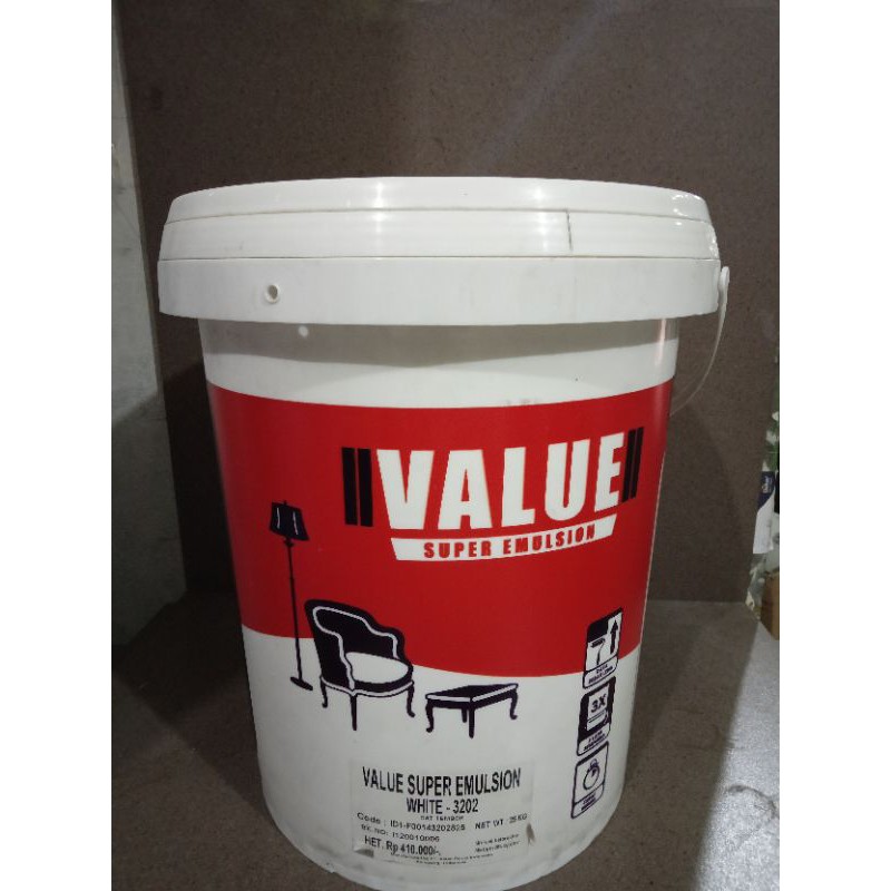 Value Super Emulsion White 25kg