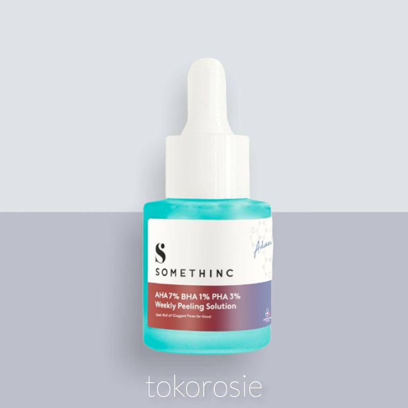 SOMETHINC AHA 7%, BHA 1%, PHA 3% Weekly Peeling Solution