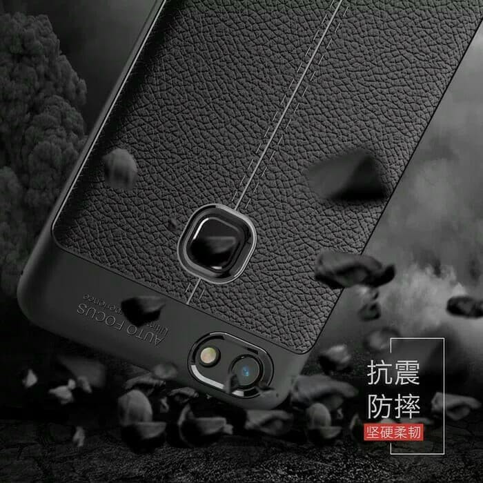 Auto Focus Xiaomi Redmi Note 5 Pro Leather Soft Case TPU