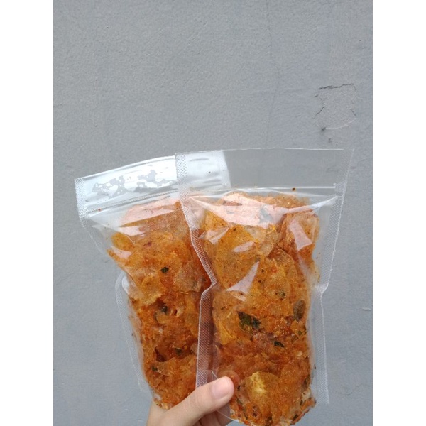 Kripik kaca daun jeruk 100g