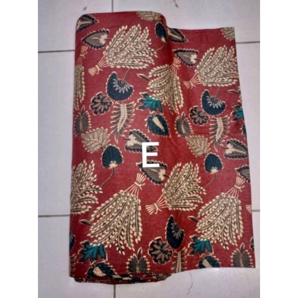 batik katun Prada halus motif ( PADI )